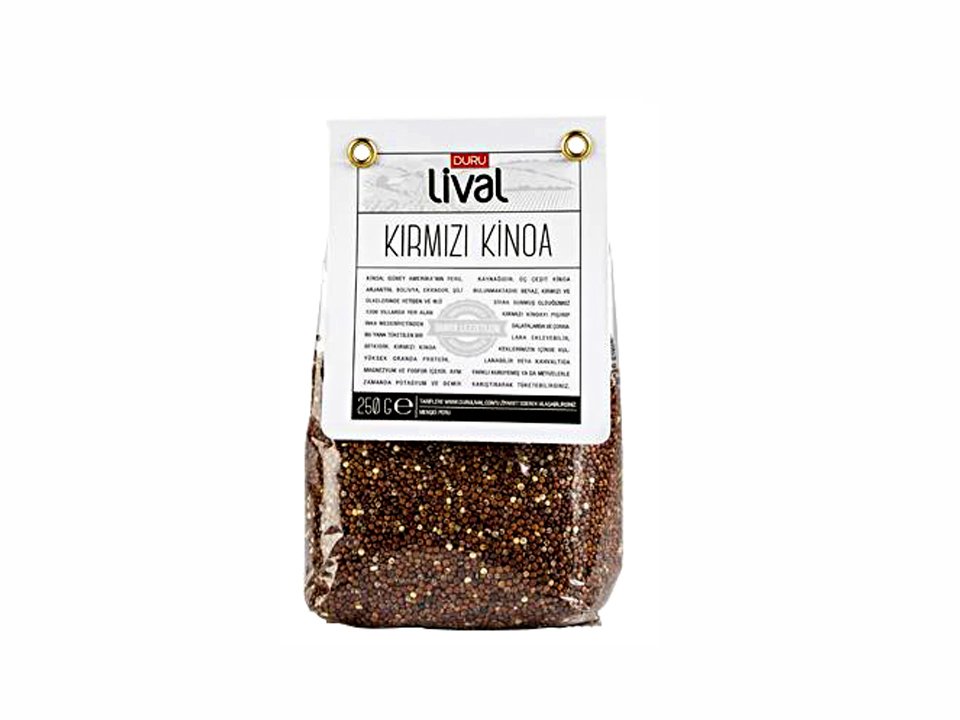 Yüksek Lif Kırmızı Kinoa Tahılı (250 gram)
