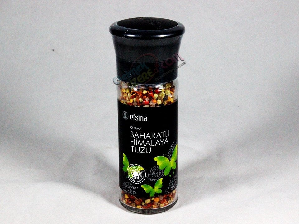 Baharatlı Himalaya Tuzu (Değirmenli) 65G.
