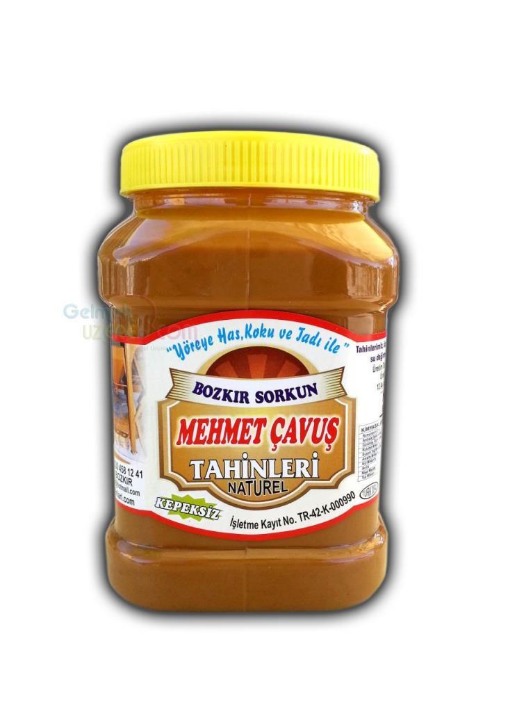 Yerli Susam Bozkır Tahini 950G.Pet Çifte Kavrulmuş