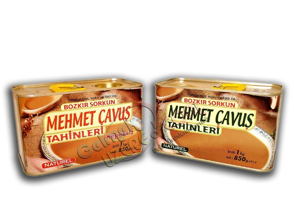Yerli Susam Bozkır Tahini 850G. Çifte Kavrulmuş