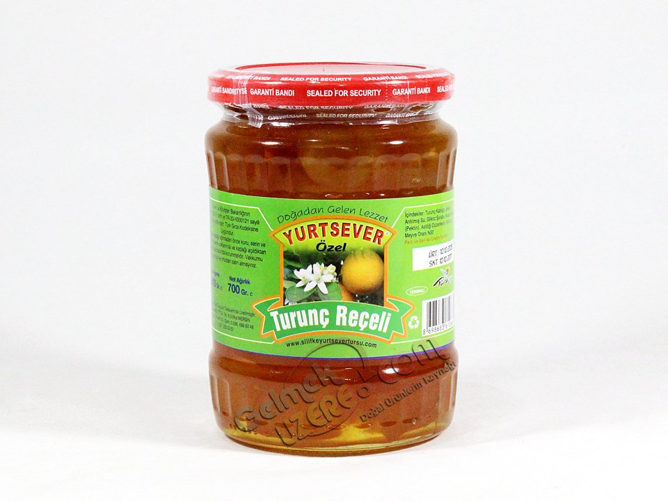 Turunç Reçeli (Turunç Kabuğu Reçeli) 700g