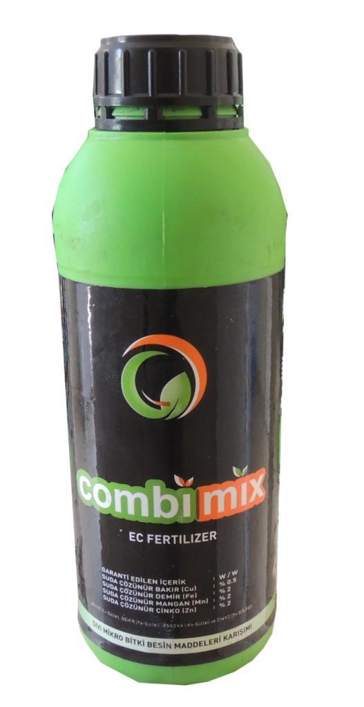 Combimix Bakır Çinko Demir Mangan Karışımlı Sıvı Gübre