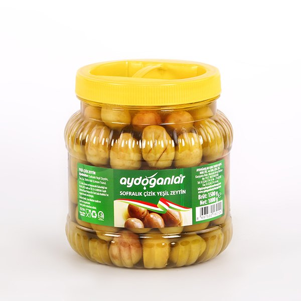 Domat Çizik Zeytin 900 gr. 6X-Large (111-120)