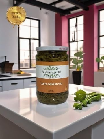 Özel Cam Şişe Deniz Börülcesi Turşusu 600 gram