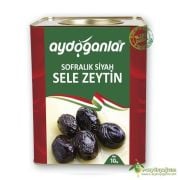 Siyah Yağlı Salamura Zeytin 10Kg Medium 260-291