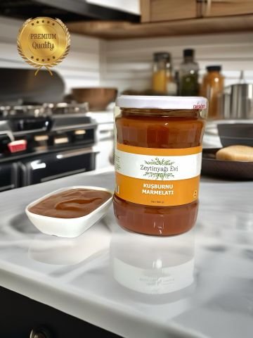 Kuşburnu Marmelatı Cam Şişe 800 Gram