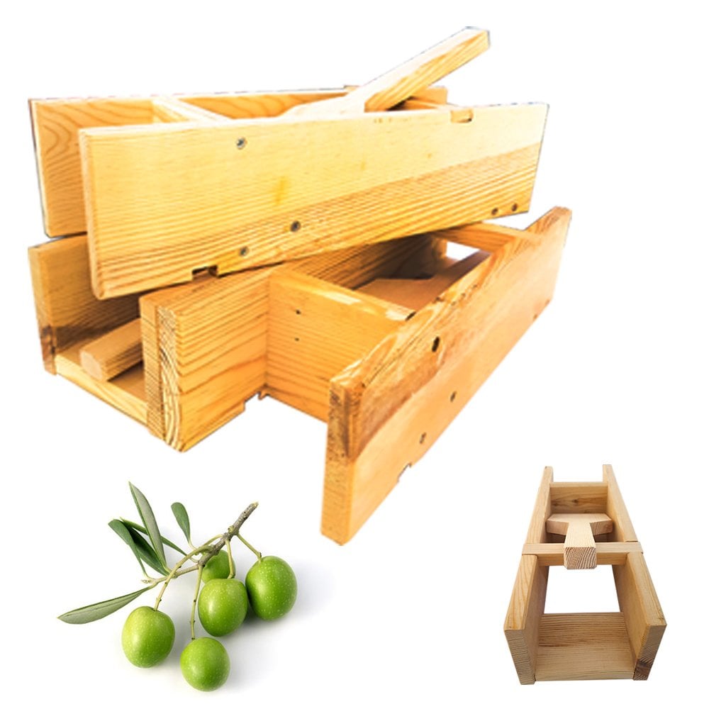 El Yapımı Ahşap Pratik Zeytin Kırma Aleti Kolay Kullanım (2 Adet)