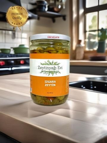 Zeytinyağlı Izgara Zeytin Salatası Domates Kurusu ve Baharat İlaveli 850 Gram