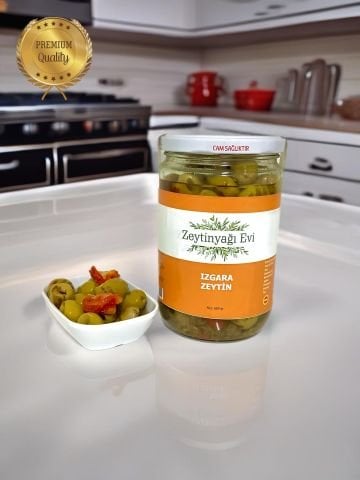 Zeytinyağlı Izgara Zeytin Salatası Domates Kurusu ve Baharat İlaveli 850 Gram