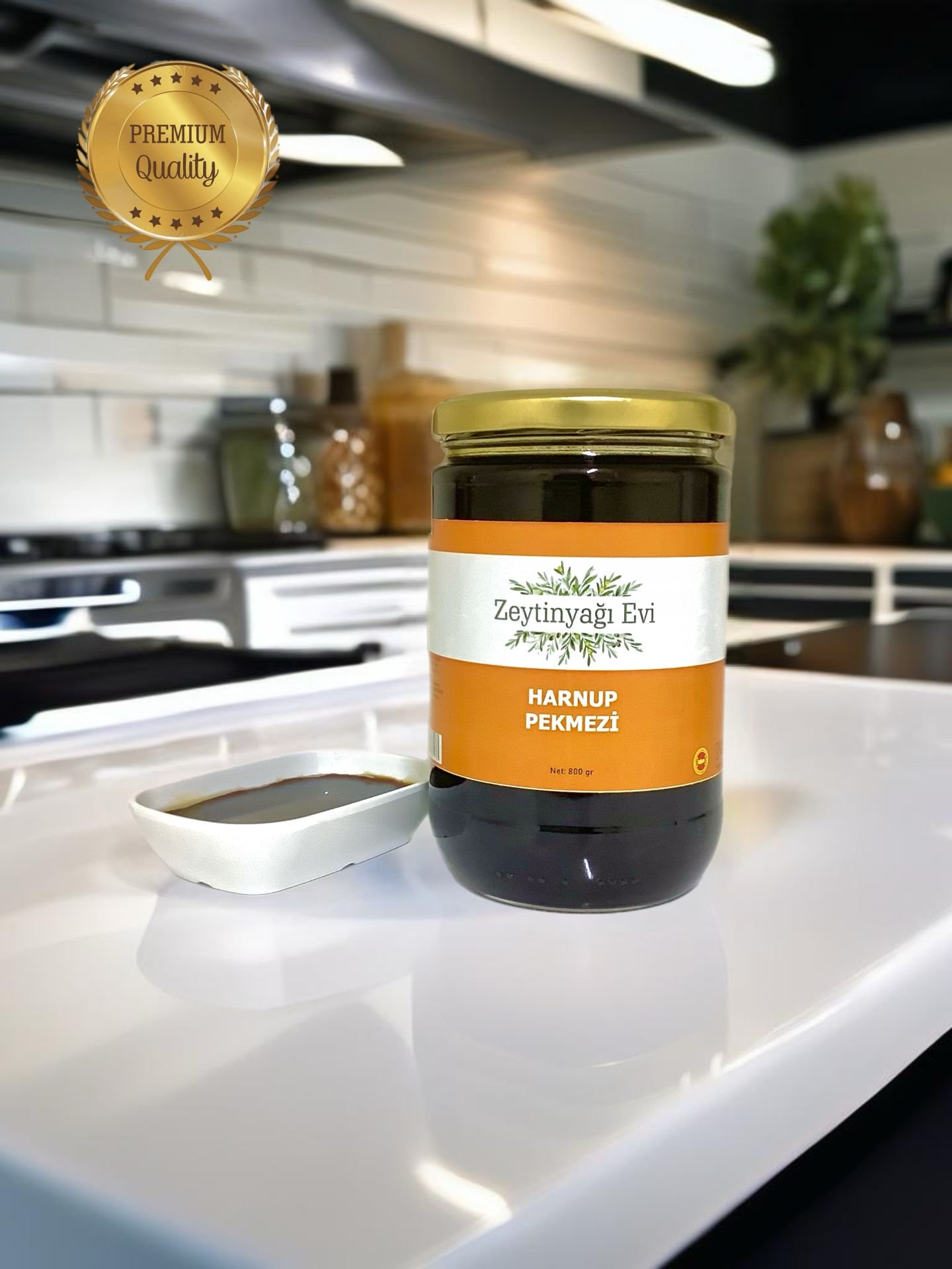 Yöresel Lezzetler Akdeniz Harnup Pekmezi 800 Gram