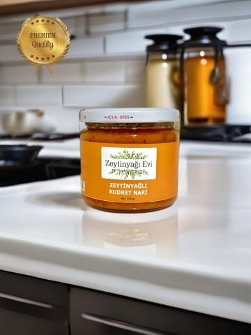 Yöresel Lezzetler Zeytinyağlı Kudret Narı 300 gram Cam Kavanoz
