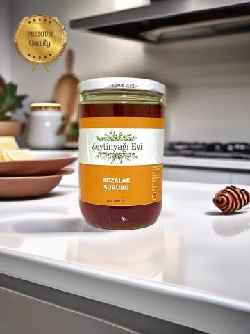 Yöresel Lezzetler Kozalak Şurubu 800 Gram Cam Kavanoz