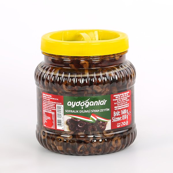 Siyah Dilimli Zeytin 850Gr