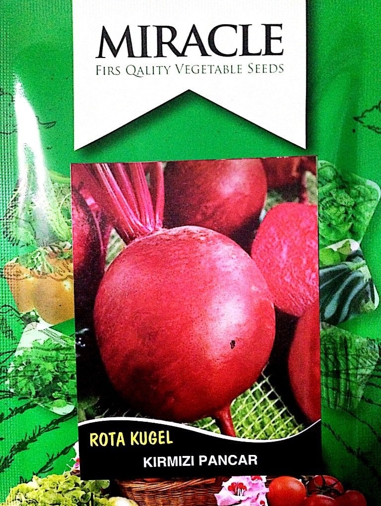 Miracle Kırmızı Pancar Tohumu (10 gram)